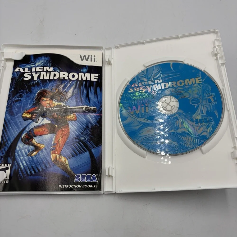 Alien Syndrome Nintendo Wii Complete CIB Tested Working